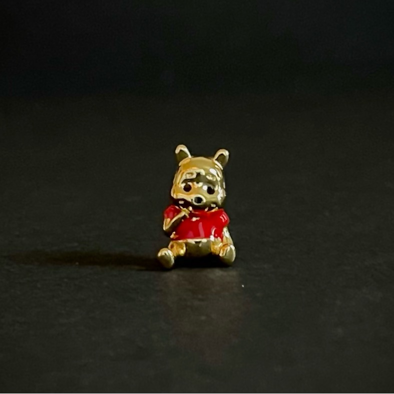 Winnie The Pooh Charm For Bracelet Or Necklace .925 Silver Women’s Jewelry Gifts